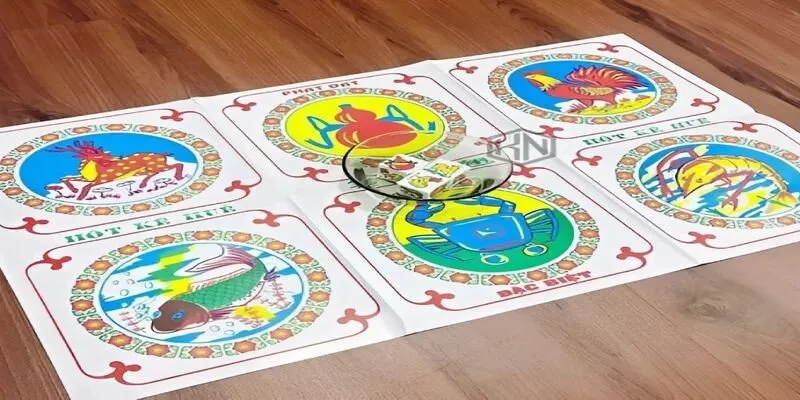 Giao diện trò chơi bầu cua đổi thưởng AE888 được thiết kế mô phỏng sinh động, đồ họa sắc nét